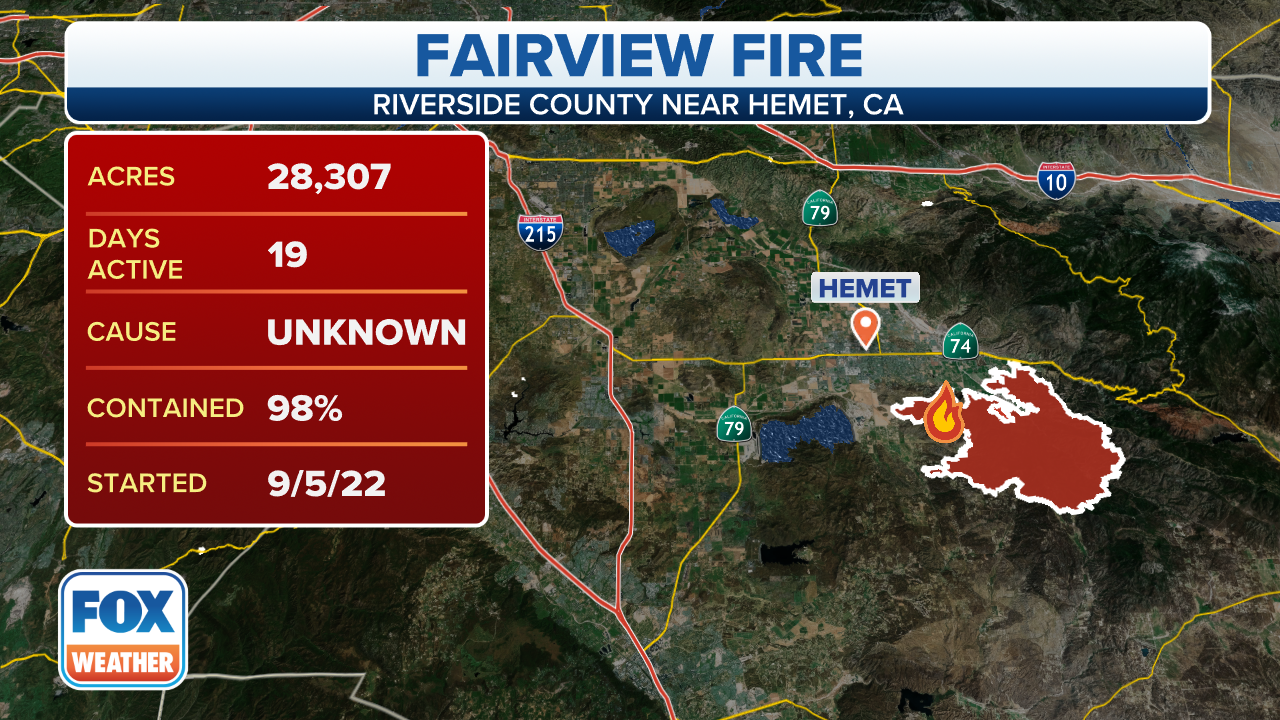 Fairview Fire kills 2, destroys homes and prompts evacuations in